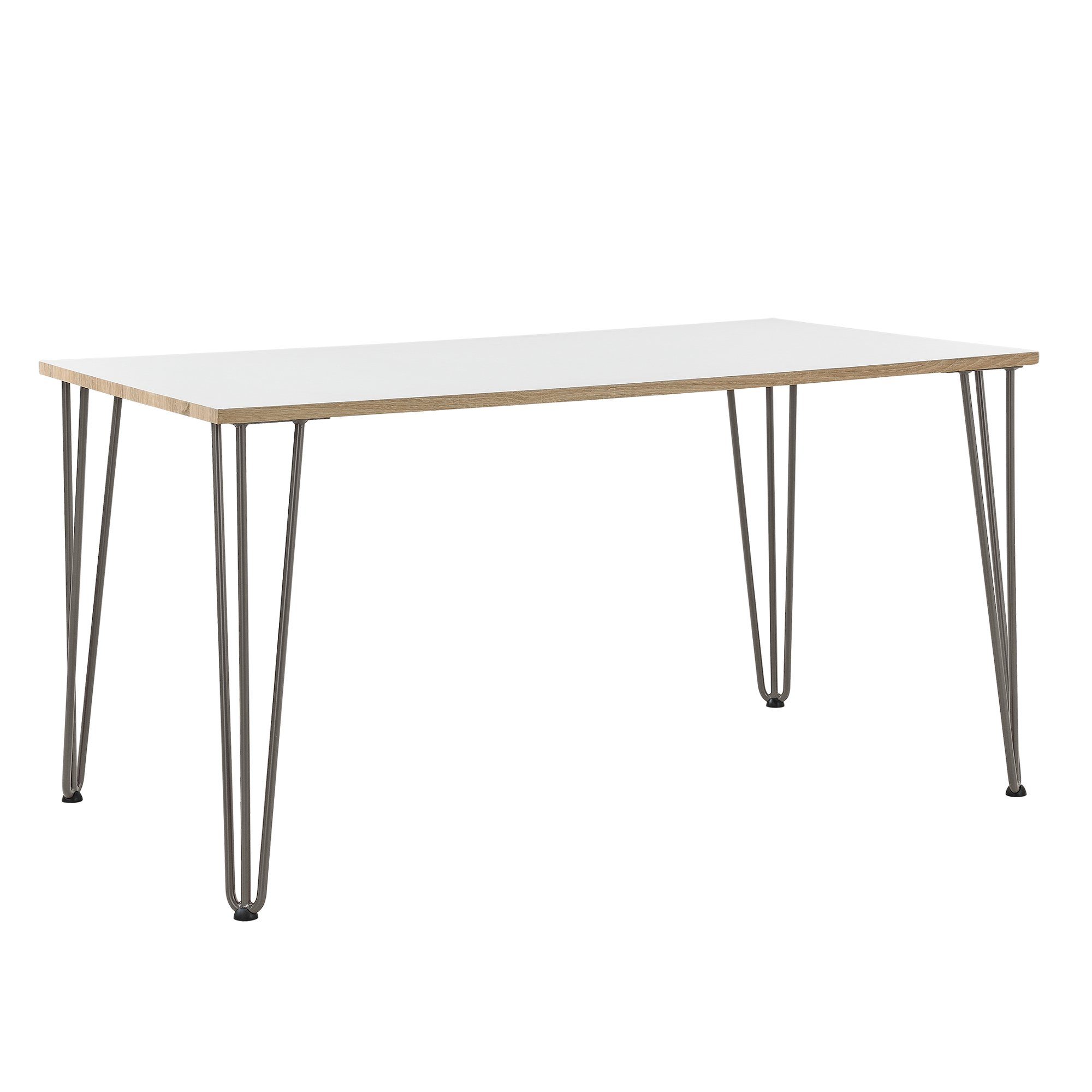 en.casa Möbelfuß, (Set), 4x Hairpin Leg Tischbein Haarnadelbeine Tischkufen DIY 72cm Stahl