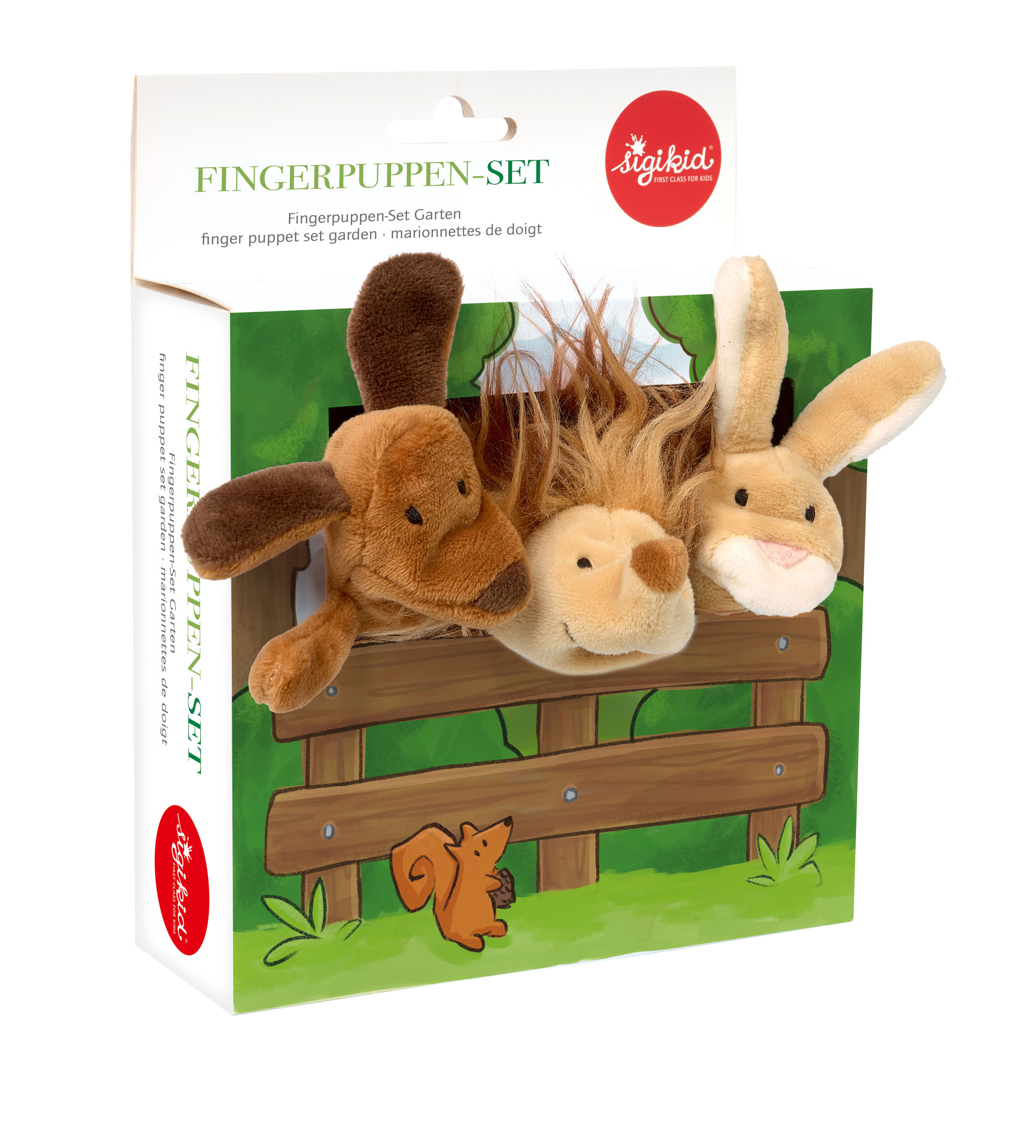 Kinder Fingerpuppenset Garten