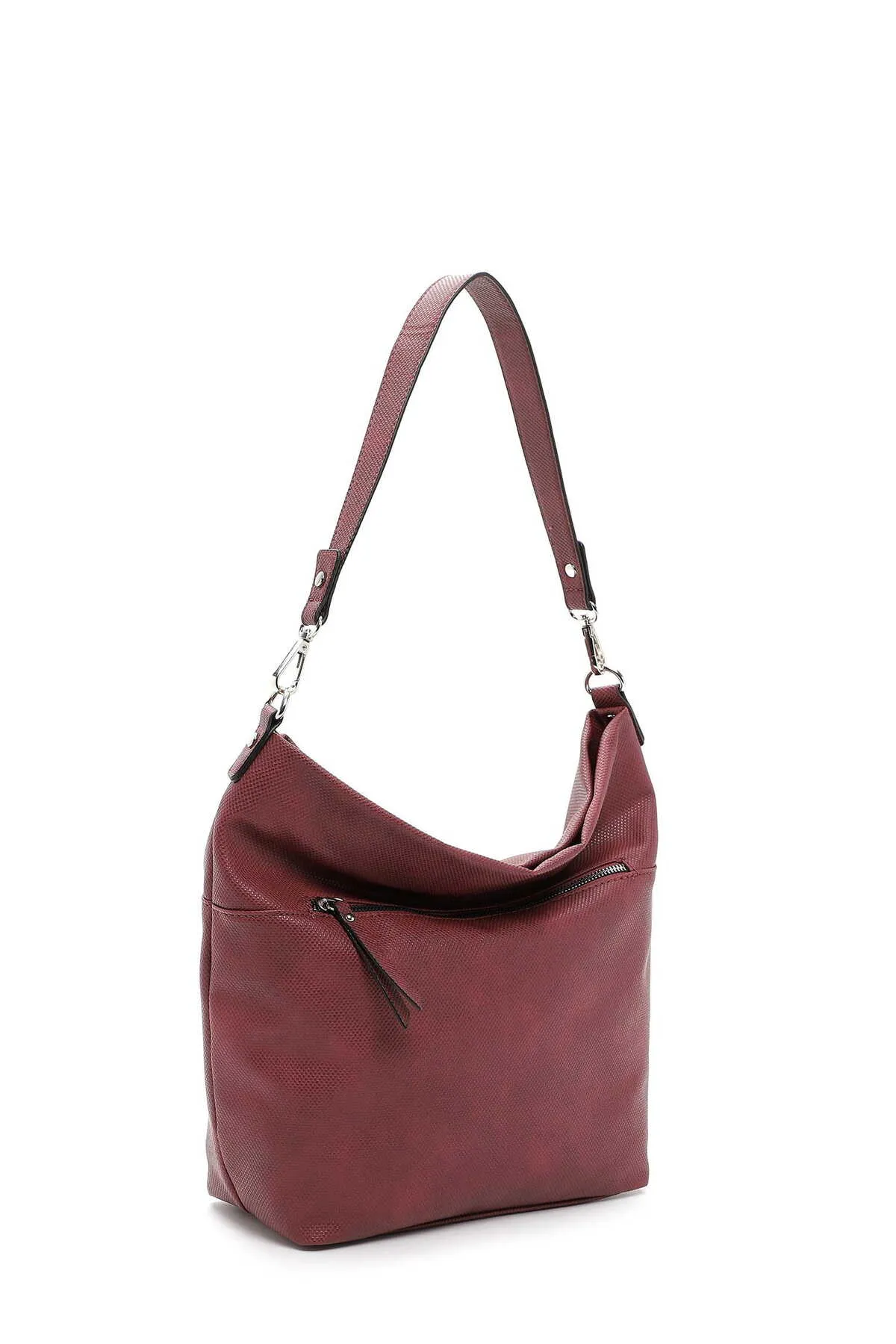 Emily & Noah  Handtasche - Rot - Unifarben