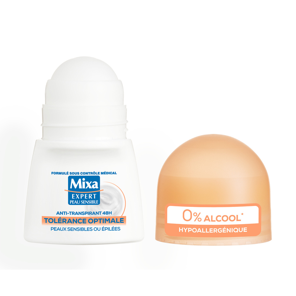 mixa Expert Peau Sensible Déodorante Anti-Transpirant 48h Tolérance Optimale