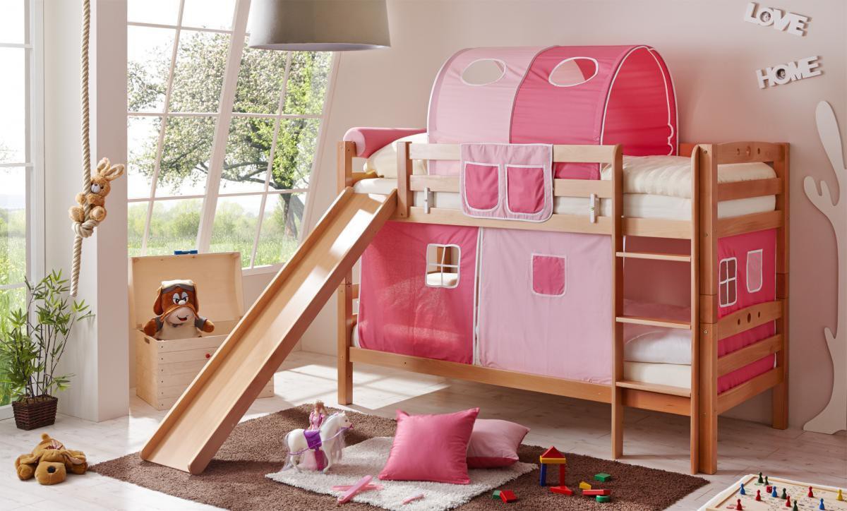 Ticaa Etagenbett mit Rutsche 