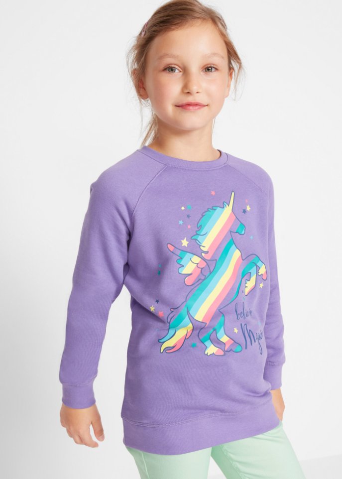 Mädchen Sweatshirt aus Bio-Baumwolle