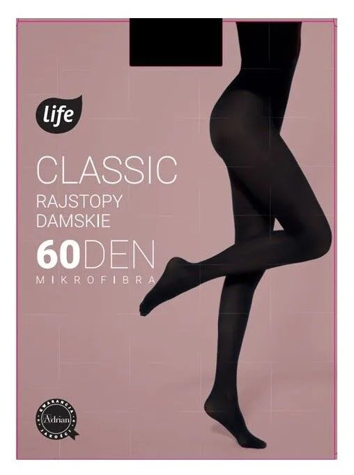 „Life“ mikropluošto pėdkelnės, 60 denų, nero, 2 dydis