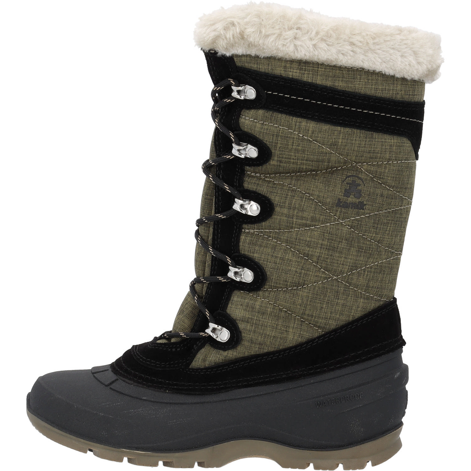 Kamik Snovalley4 NK2283, Winterstiefel, Damen, Grün (Dark Olive)