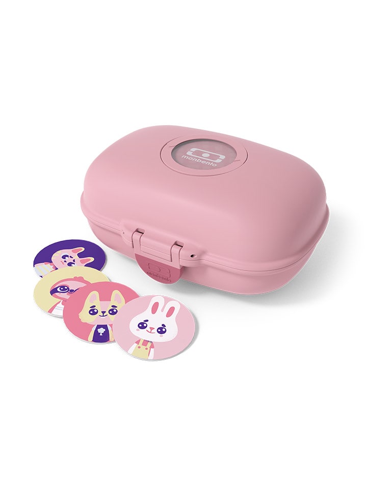 Monbento 3tlg, Snack-Set in Rosa günstig kaufen onesize