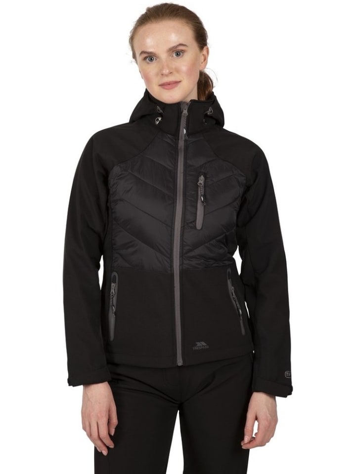 Trespass Softshelljacke in Schwarz günstig kaufen