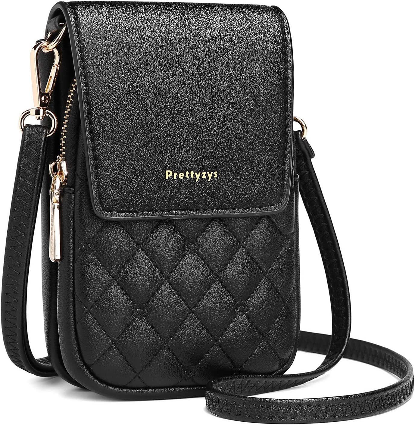 Directin Umhängetasche Umhängetasche Damen, Handy-Umhängetasche, Minibag, Crossbody (Passend für 6,9-Zoll-Handys, Stickerei Handytasche mit Geldbörse zum Umhängen), mit Verstellbar Abnehmbar Schultergurt