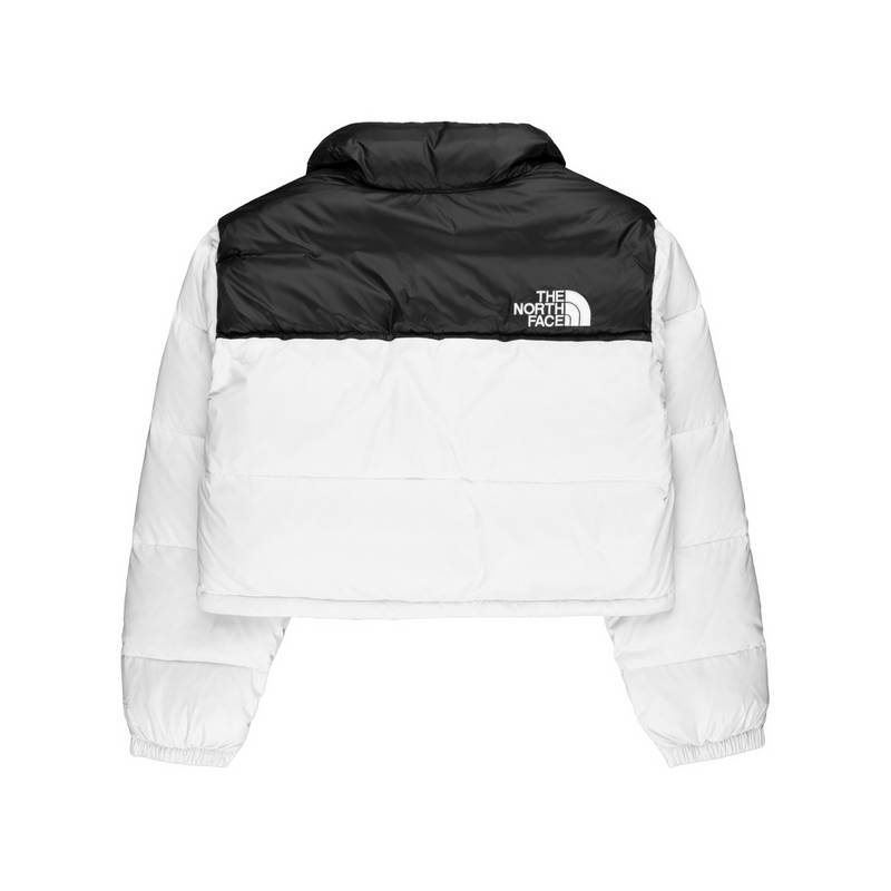 The North Face Nuptse Cropped Jacke Damen Sweatjacke Damen
