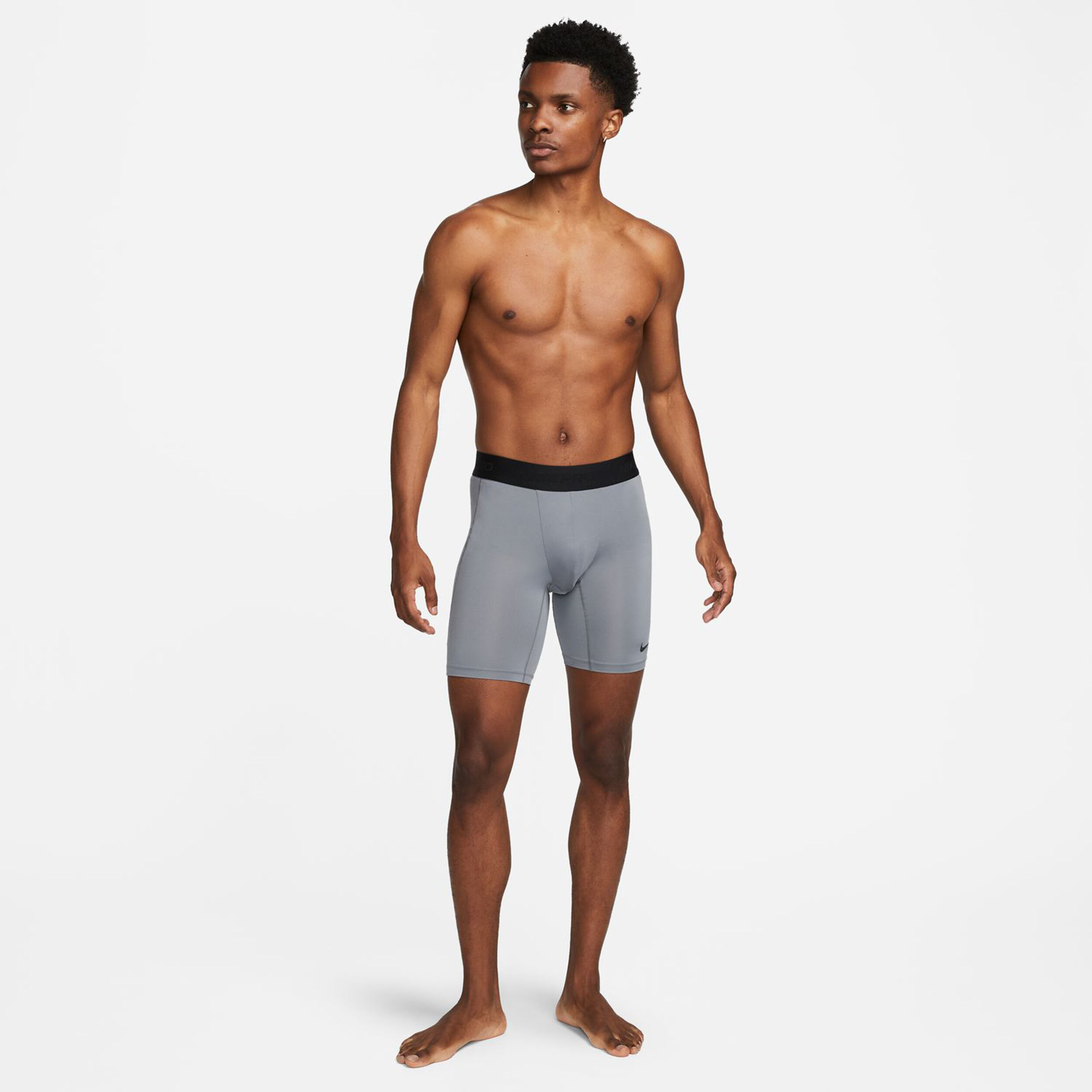Pro Shorts Herren - Hellgrau, Schwarz