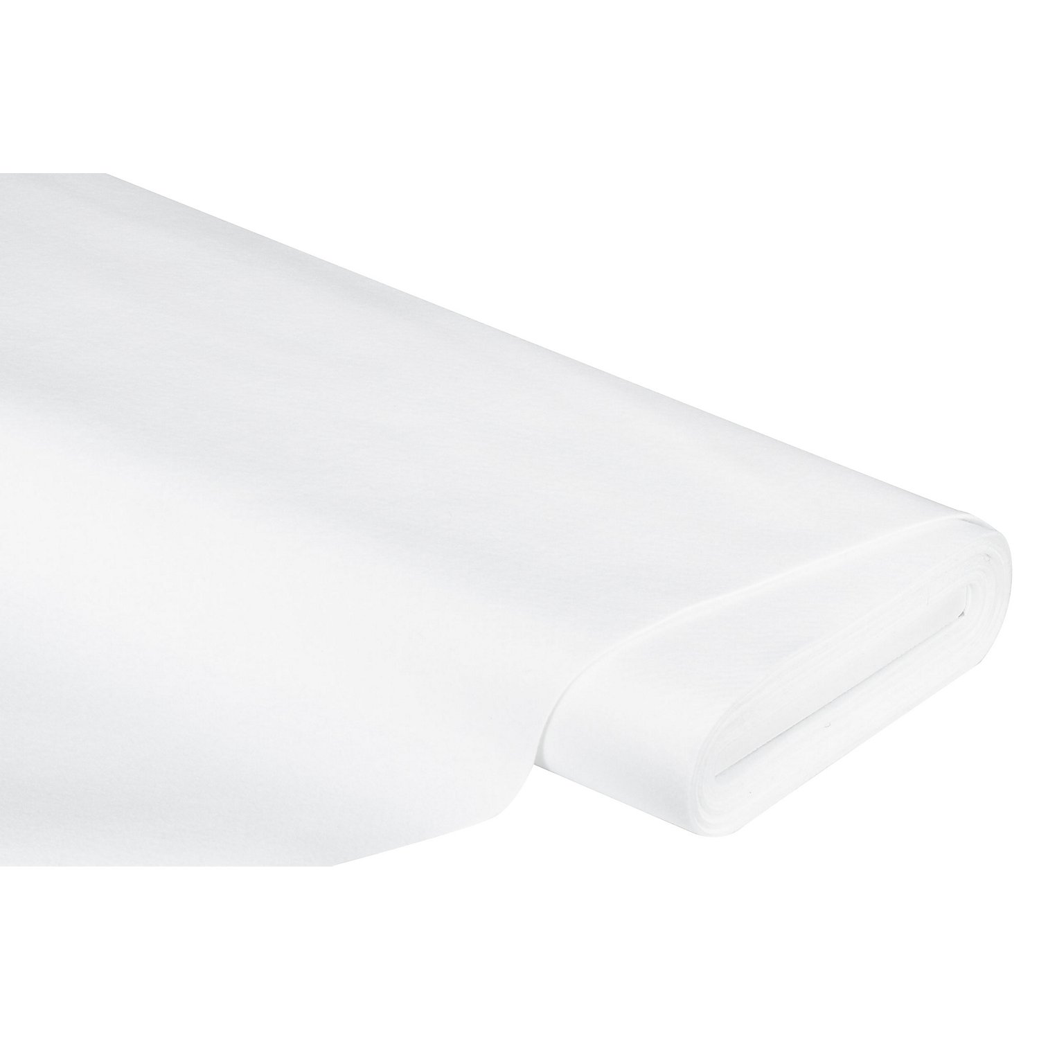 Filz, Stärke 2 mm, weiß