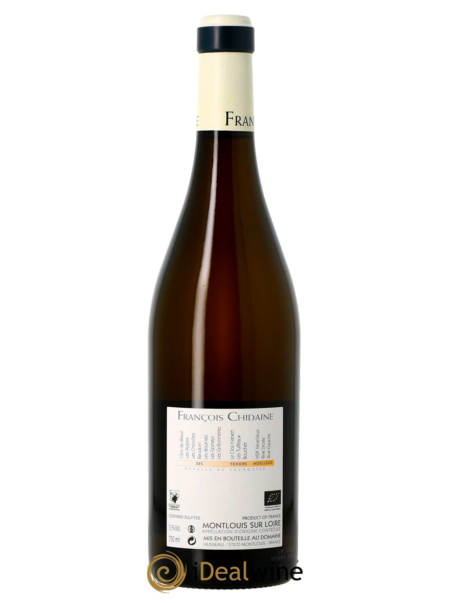 Montlouis-sur-Loire Les Choisilles François Chidaine  2021 - Lot de 1 Bouteille