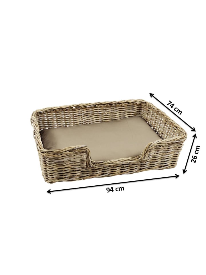 kobolo Hundekorb PUPPY94 in Grau günstig kaufen onesize