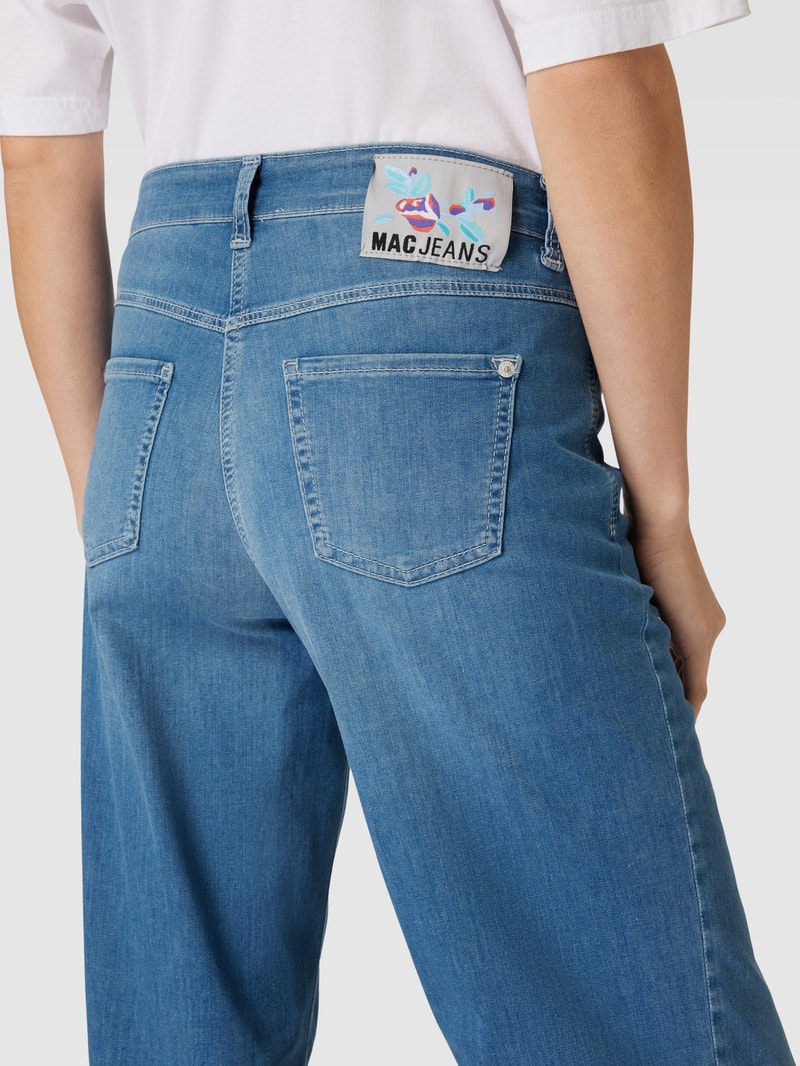 Jeans mit 5-Pocket-Design Modell 'Dream' in hellblau