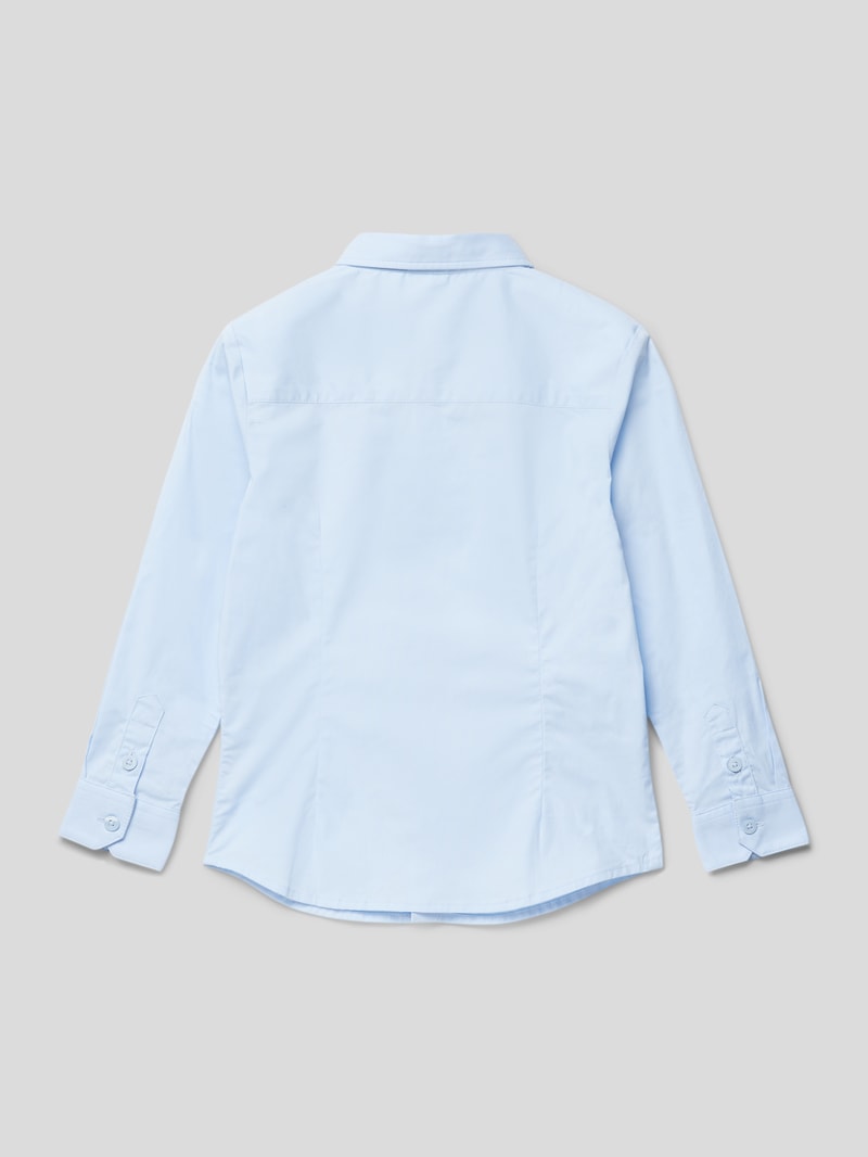 Hemd mit Fliege Modell 'Back to School' in bleu