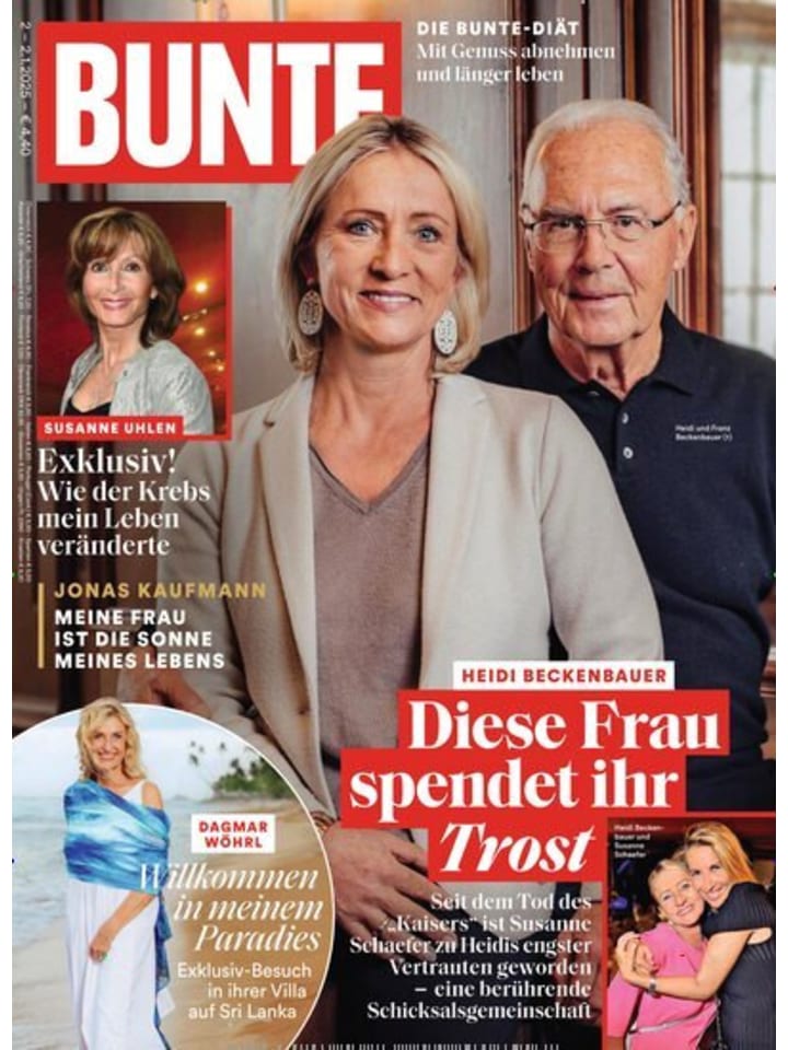 Hubert Burda Media 52 x BUNTE Zeitschrift (Gutschein für Jahres Abo) günstig kaufen onesize