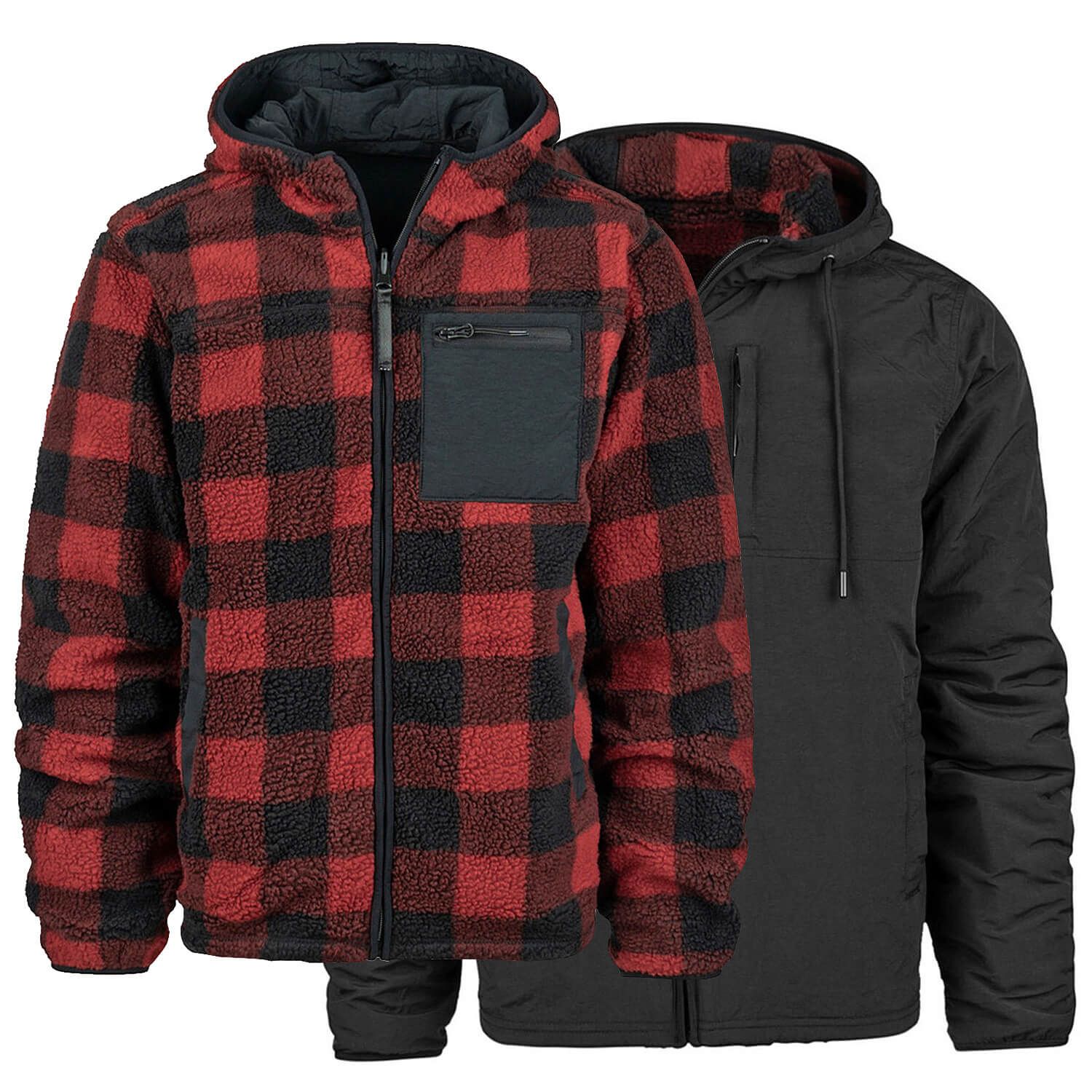 Sherpa-Softshell Wendejacke