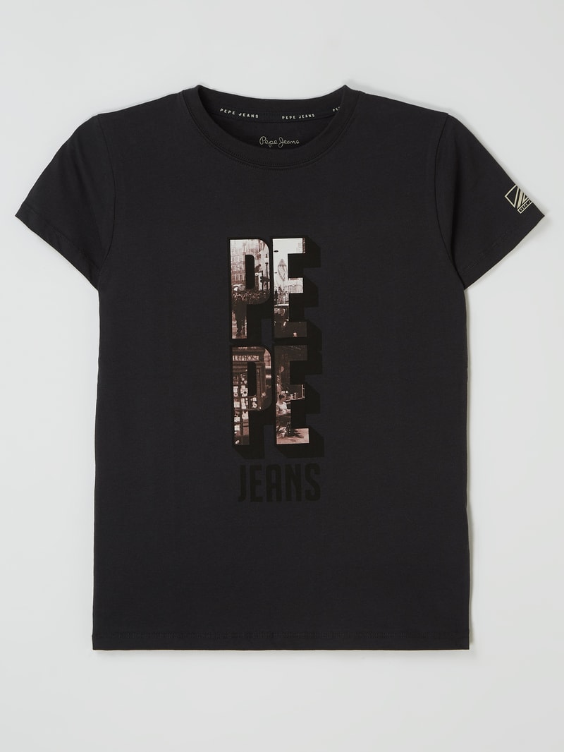 T-Shirt aus Baumwolle Modell 'Carter' in graphit