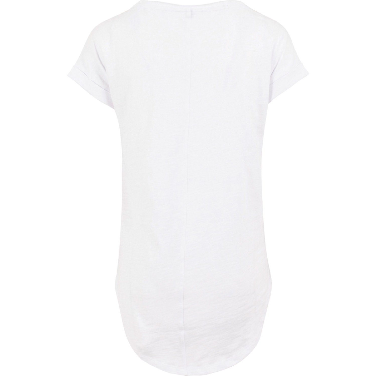 Build Your Brand T-Shirt 1er/2er Pack Damen Long Slub T-Shirt für Frauen u. Mädchen (1-tlg) Gr. XS bis 5XL, 100% Baumwolle