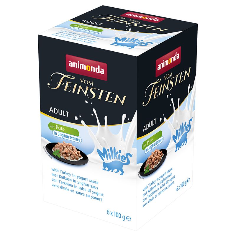 animonda Vom Feinsten Adult Milkies in Sauce 6 x 100 g | bitiba %