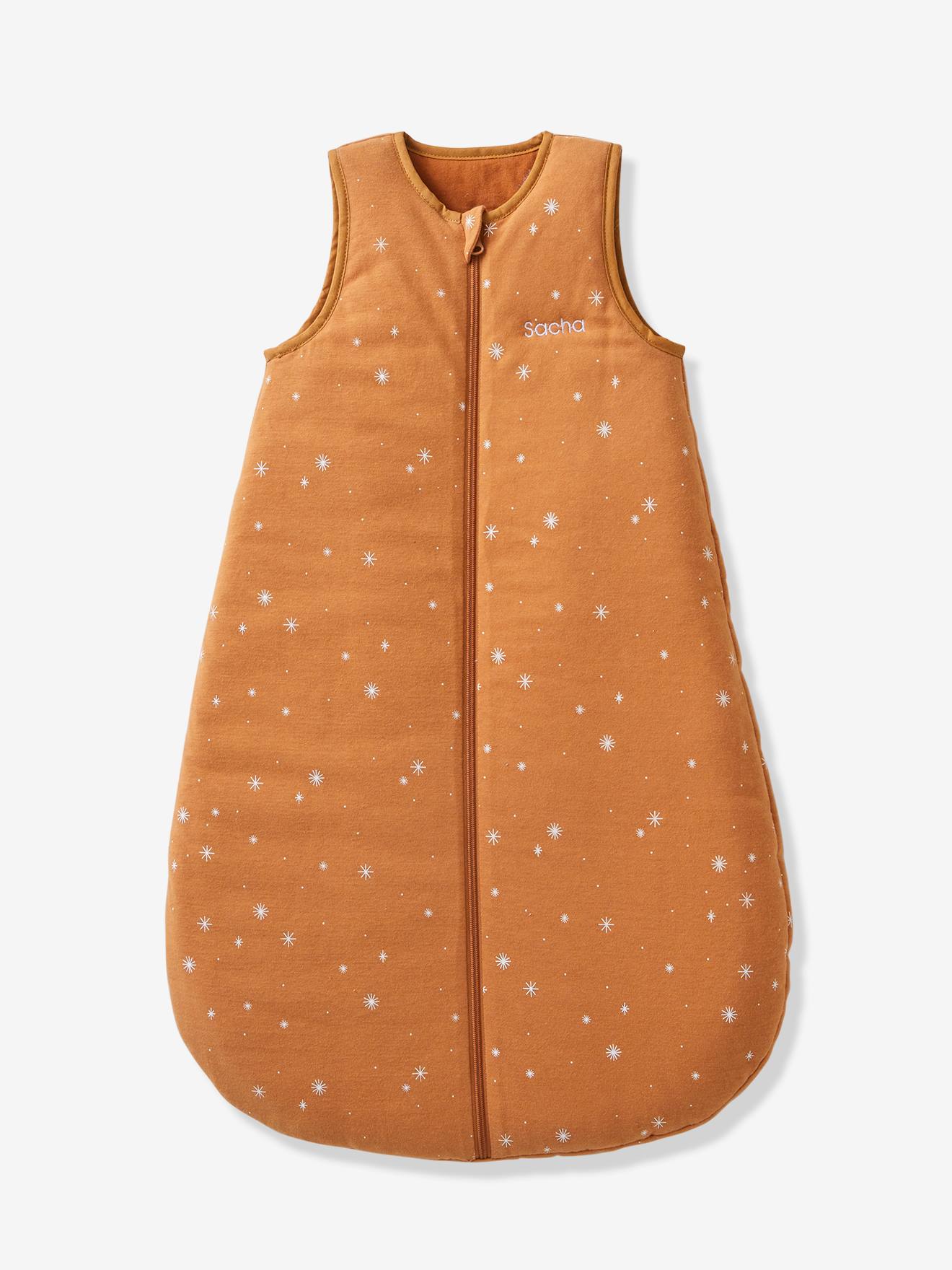 Gigoteuse Dreamy en coton bio* personnalisable caramel