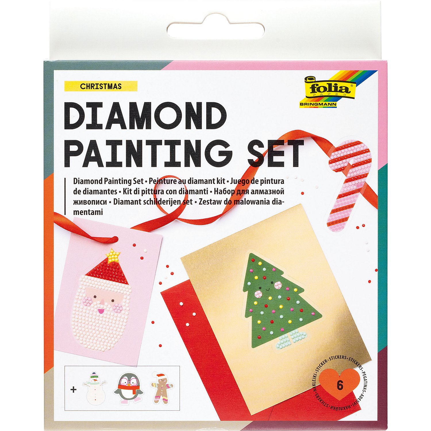 folia Diamantenstickerei Sticker 