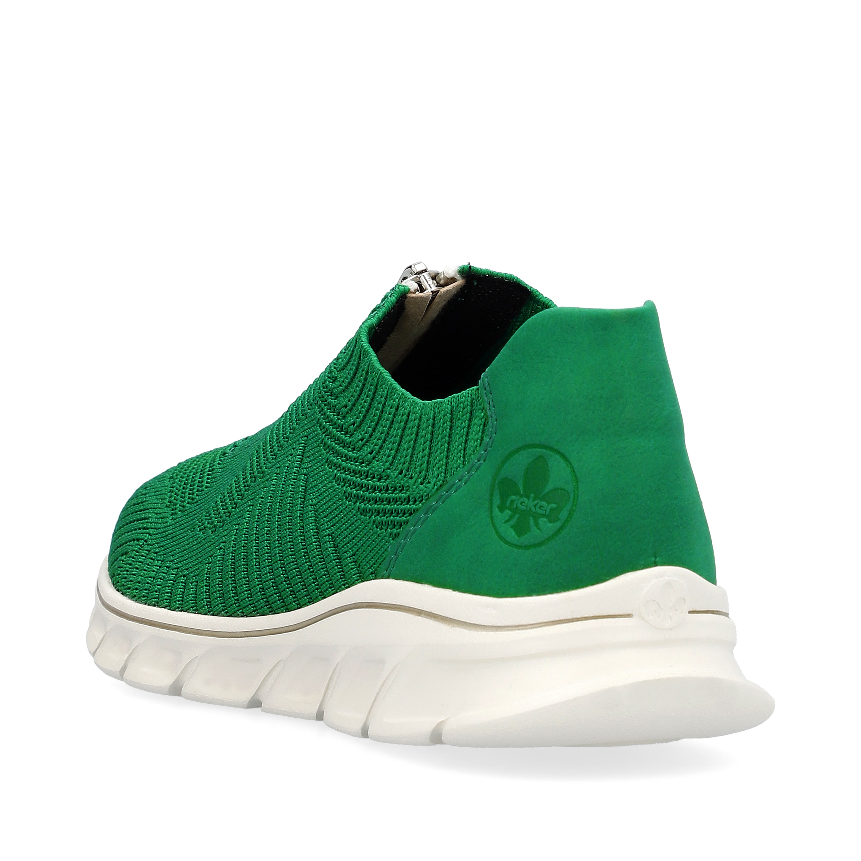 Rieker Damen Slipper grasgrün