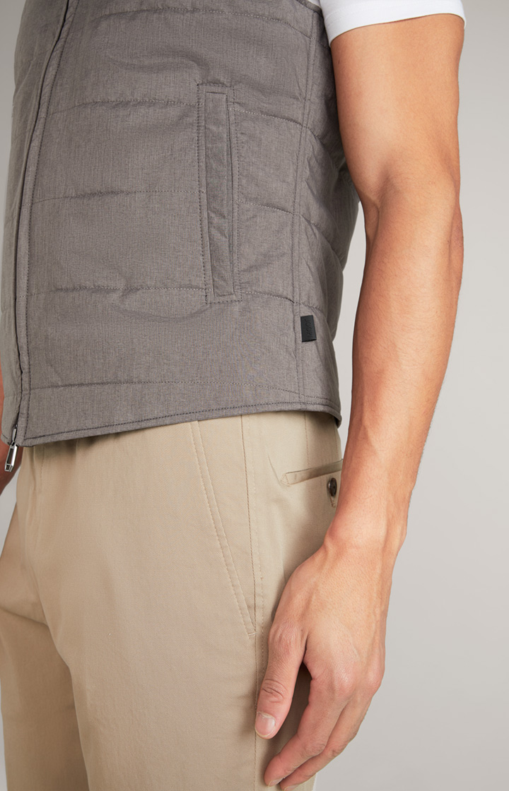 Steppweste Wilmot in Dunkelbeige