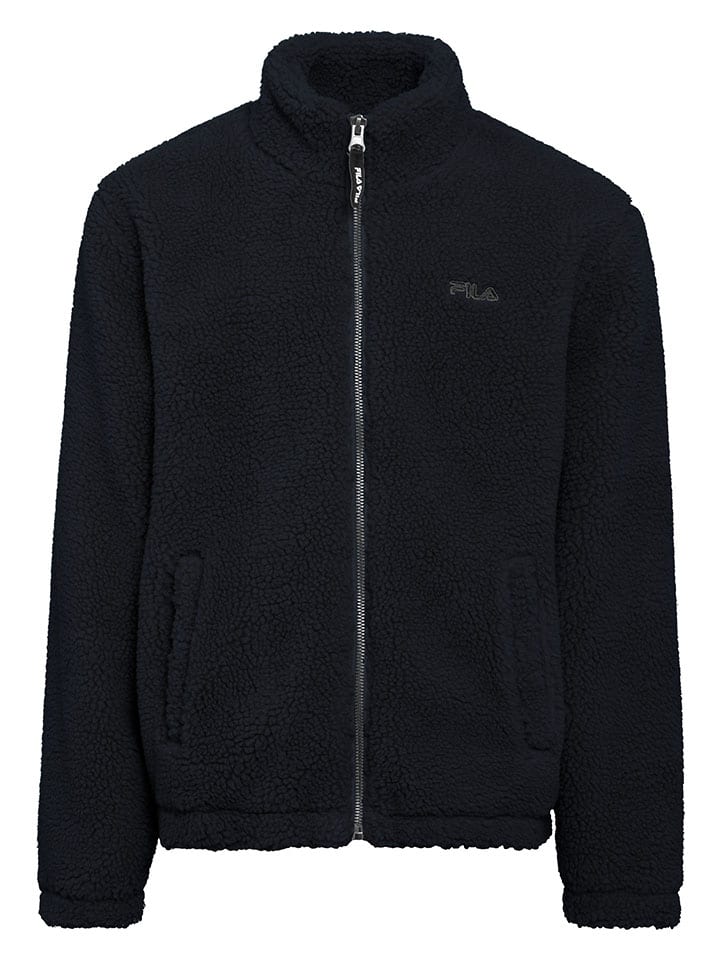 Fila Fleecejacke in Schwarz günstig kaufen