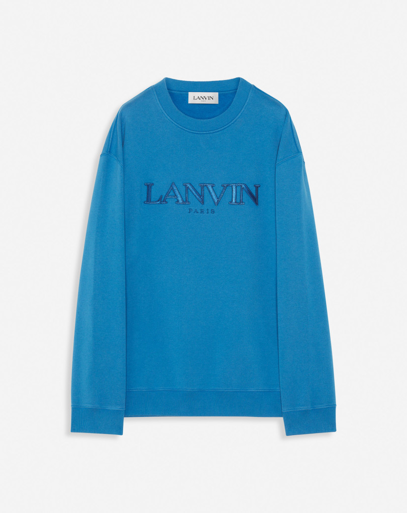 SWEAT-SHIRT OVERSIZE BRODÉ LANVIN PARIS