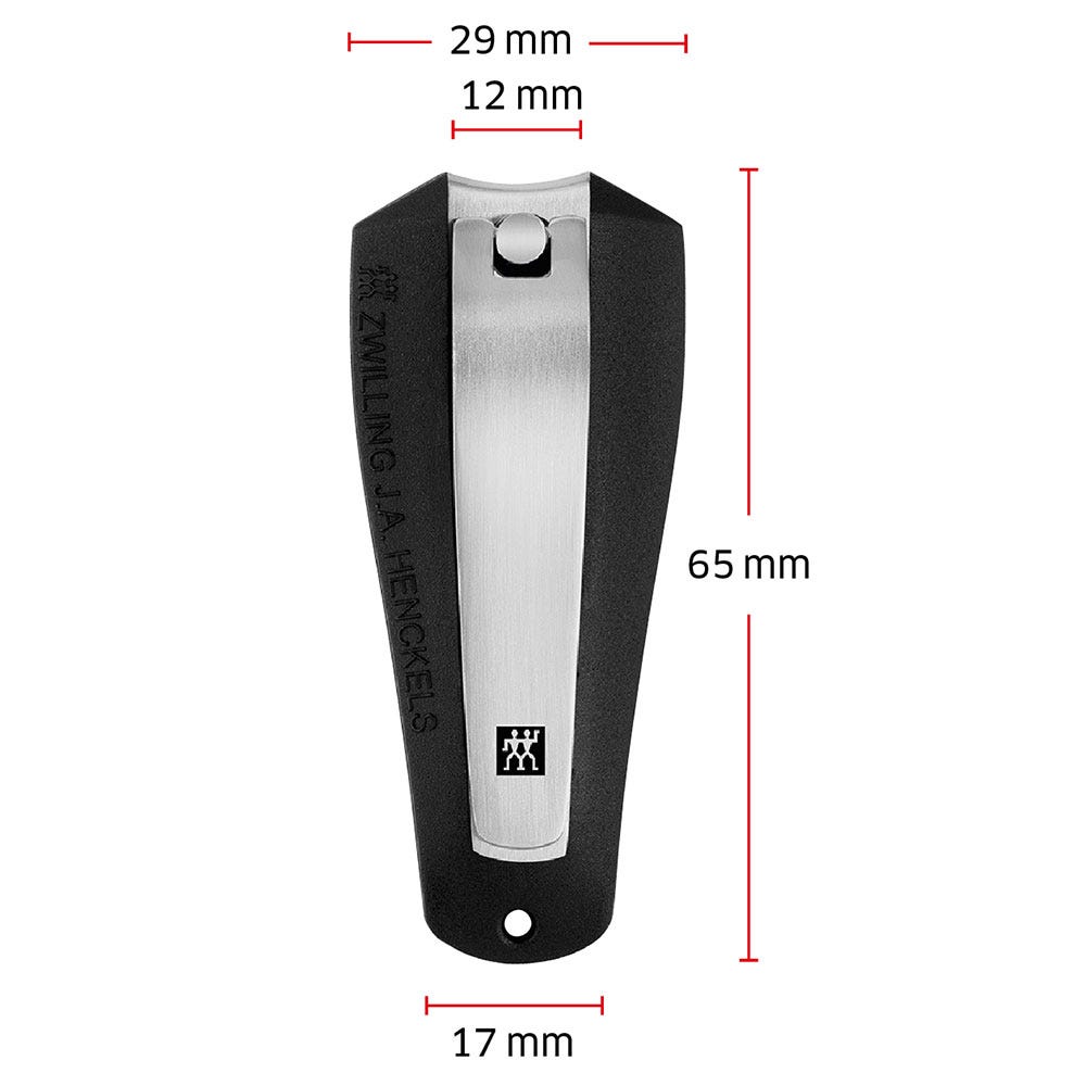 Zwilling Twinox Nagelknipser schwarz 65 mm