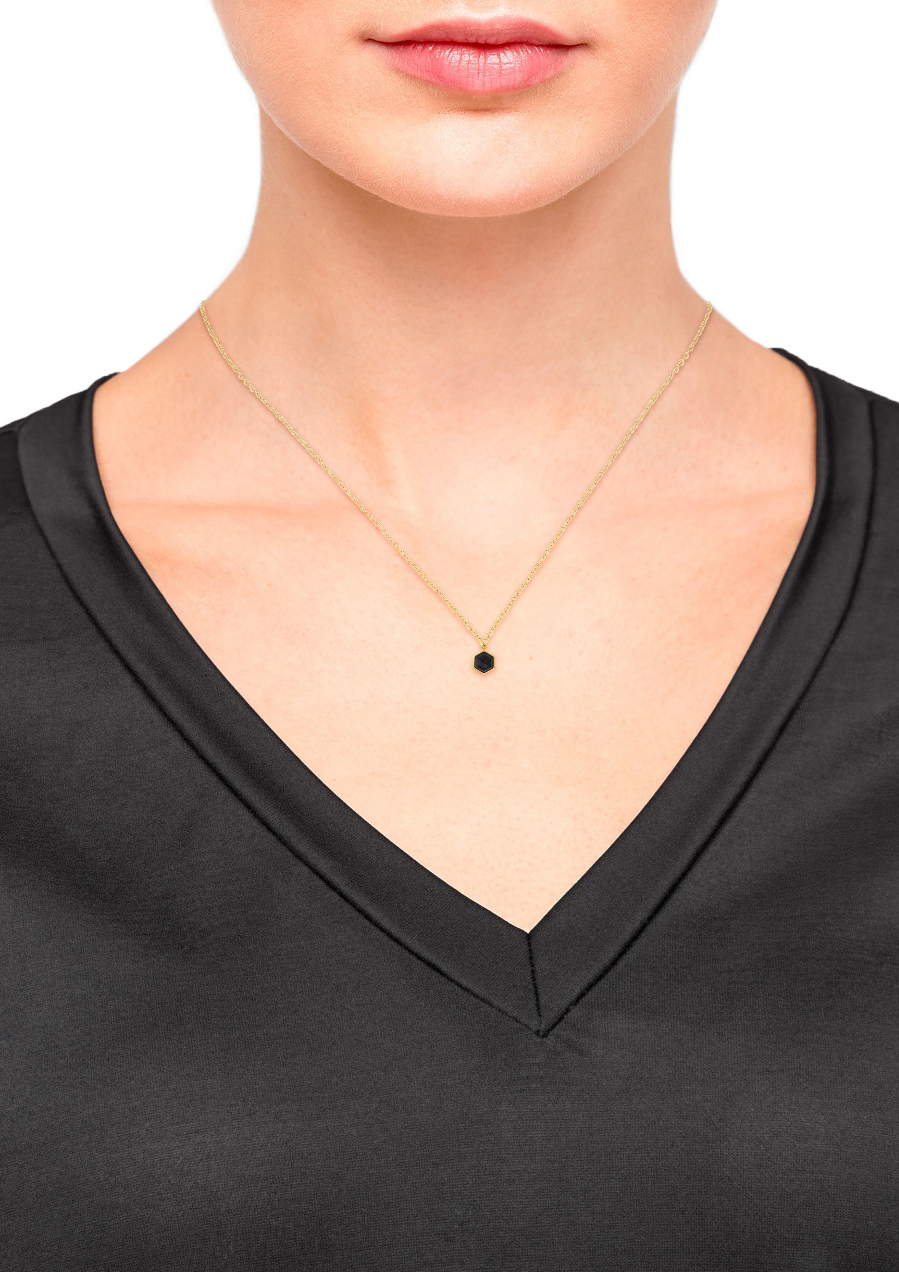 Halskette mit Zirkonia-Anhänger  6007232-99E0