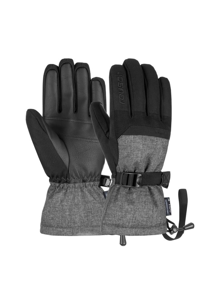 Reusch Fingerhandschuhe Outset R-TEX® XT in 7721 black/black melange günstig kaufen