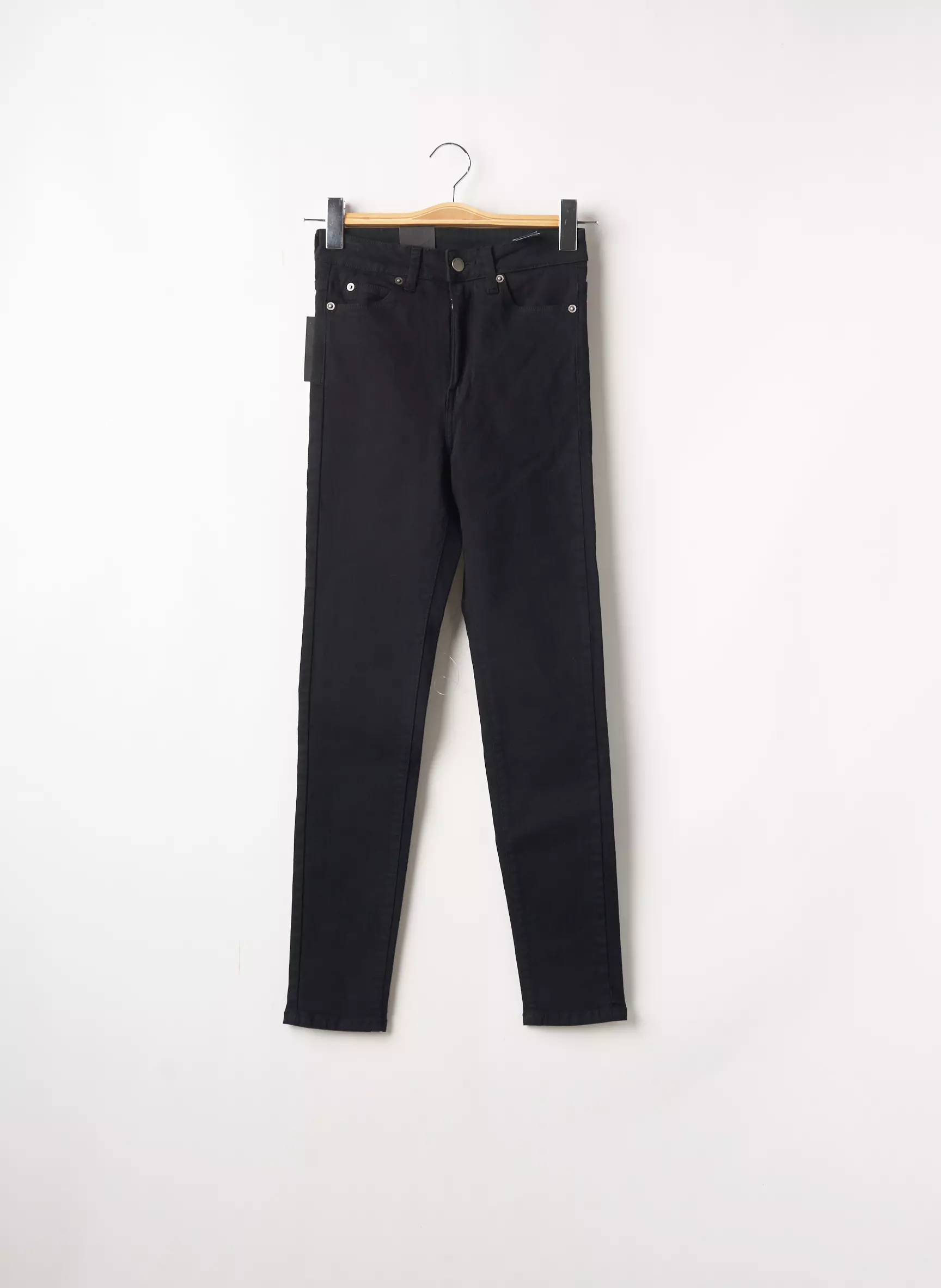 Dr Denim Jeans Coupe Slim Femme couleur noir