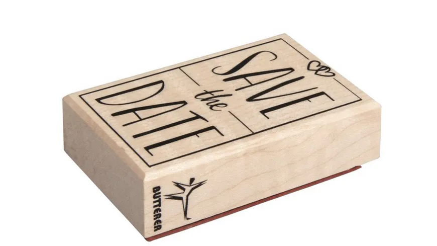rayher Stempel Save the Date 5x8cm