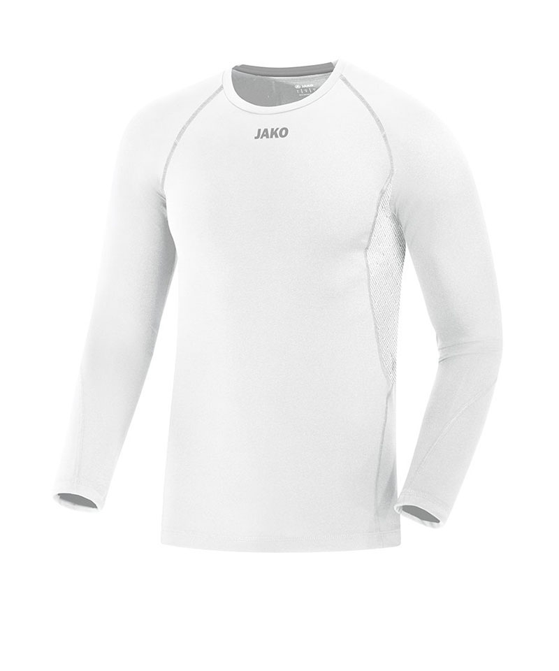 Jako Compression 2.0 Longsleeve Weiss F00