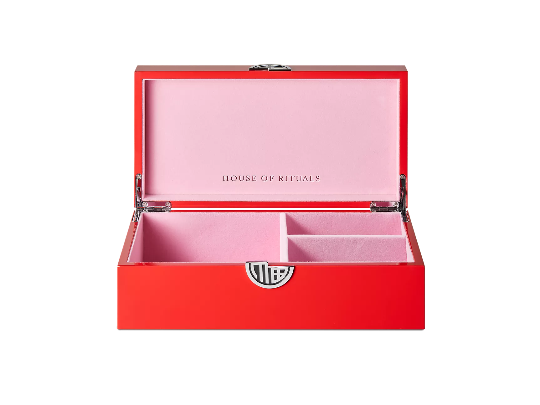 Coffre au trésor rouge moyen