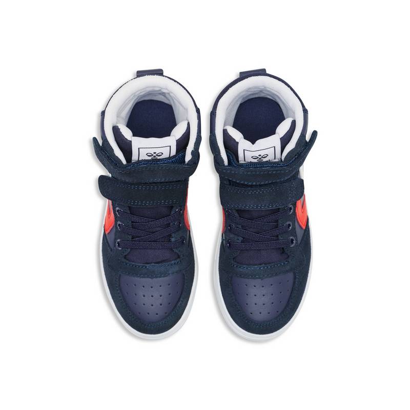 hummel SLIMMER STADIL LEATHER HIGH JR Sneaker Kinder