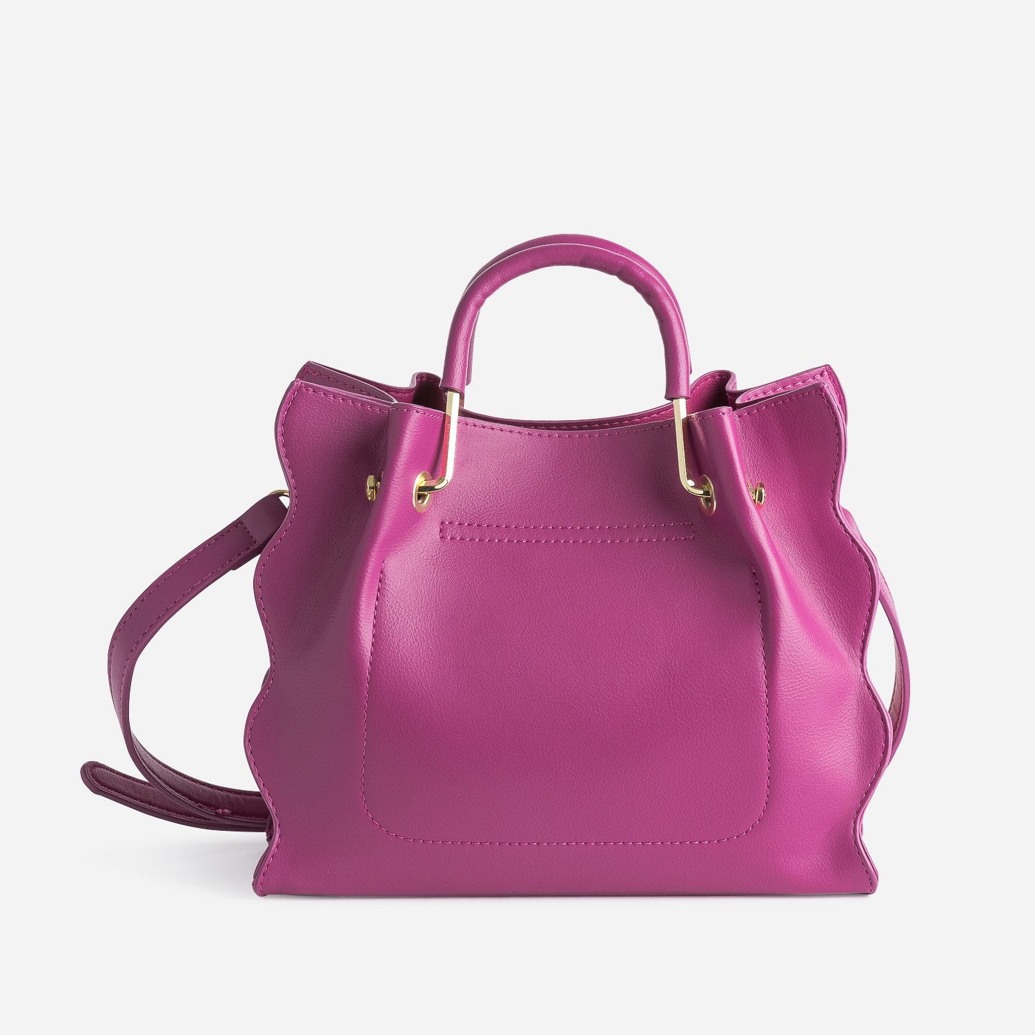 Sac à main rose foncé