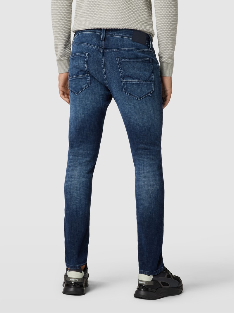 Slim Fit Jeans im 5-Pocket-Design Modell 'GLENN FOX' in jeans