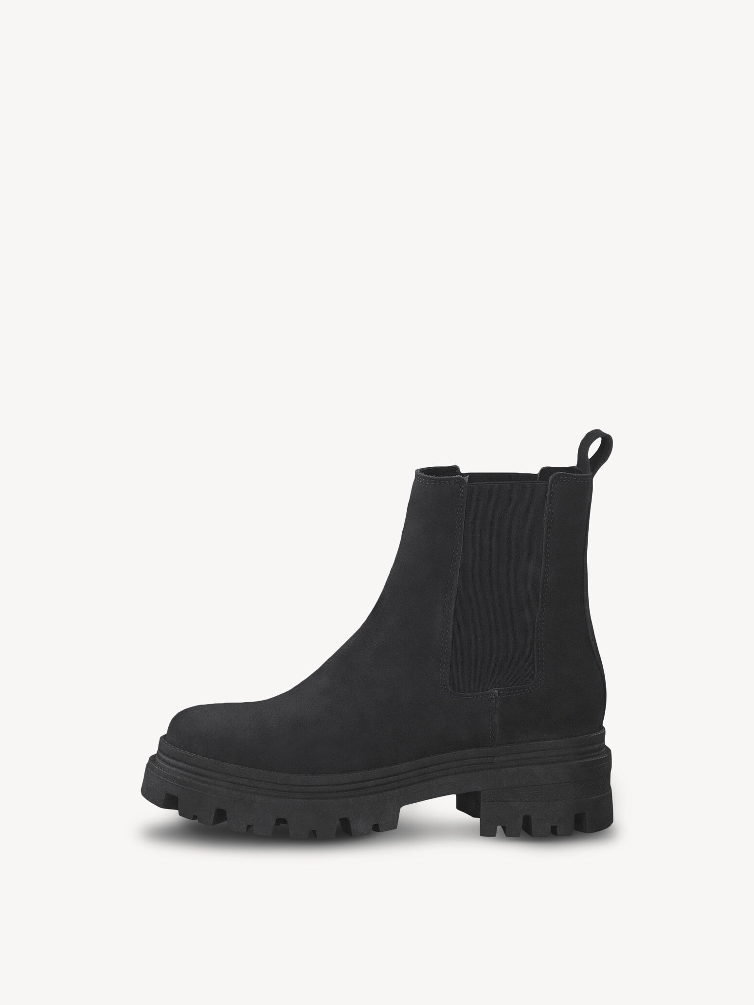 Bottine Chelsea en cuir - bleu