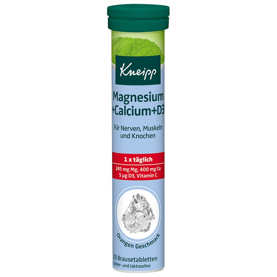 Magnesium + Calcium + D3 Brausetabletten