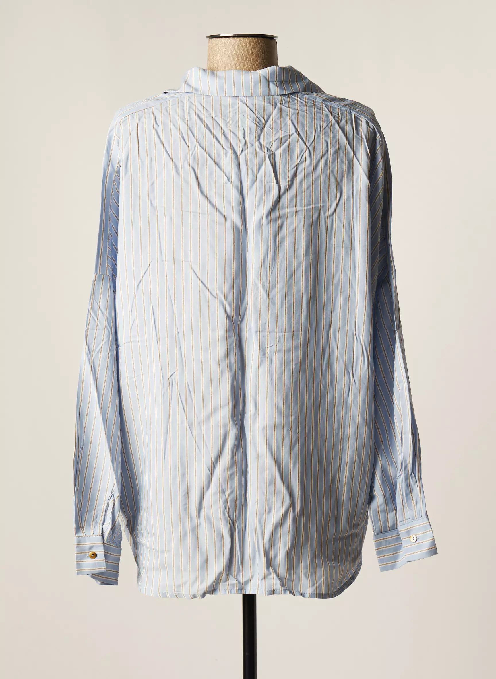 Grace Mila Chemisiers Femme couleur bleu