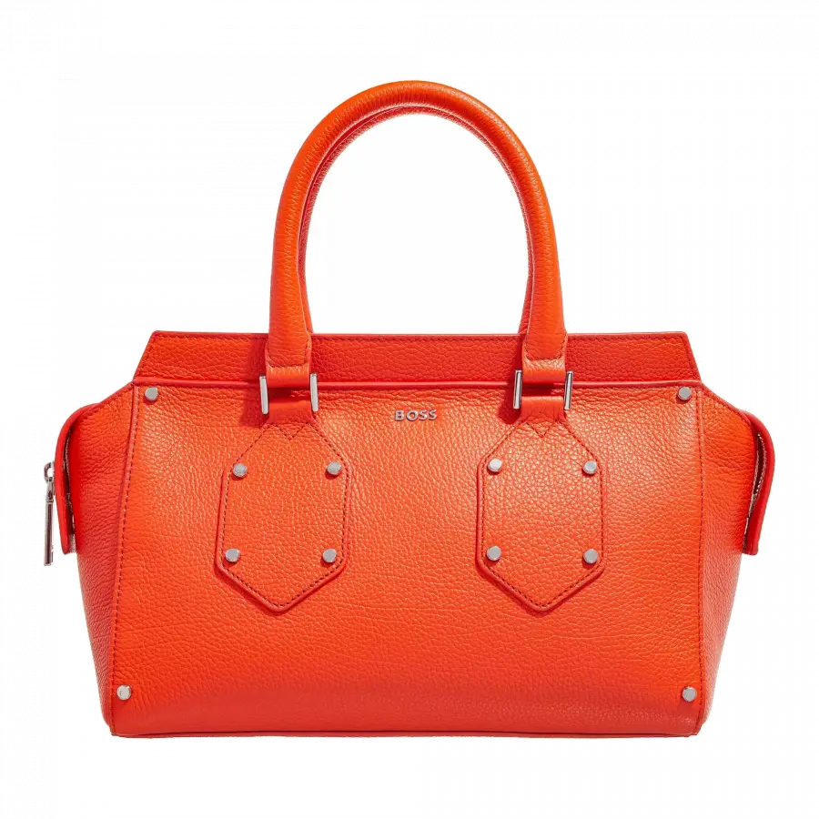 Boss - Boss Handle Bags Leder Orange - orange