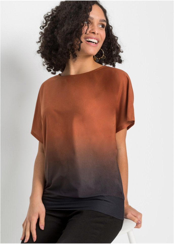 Shirt mit Farbverlauf