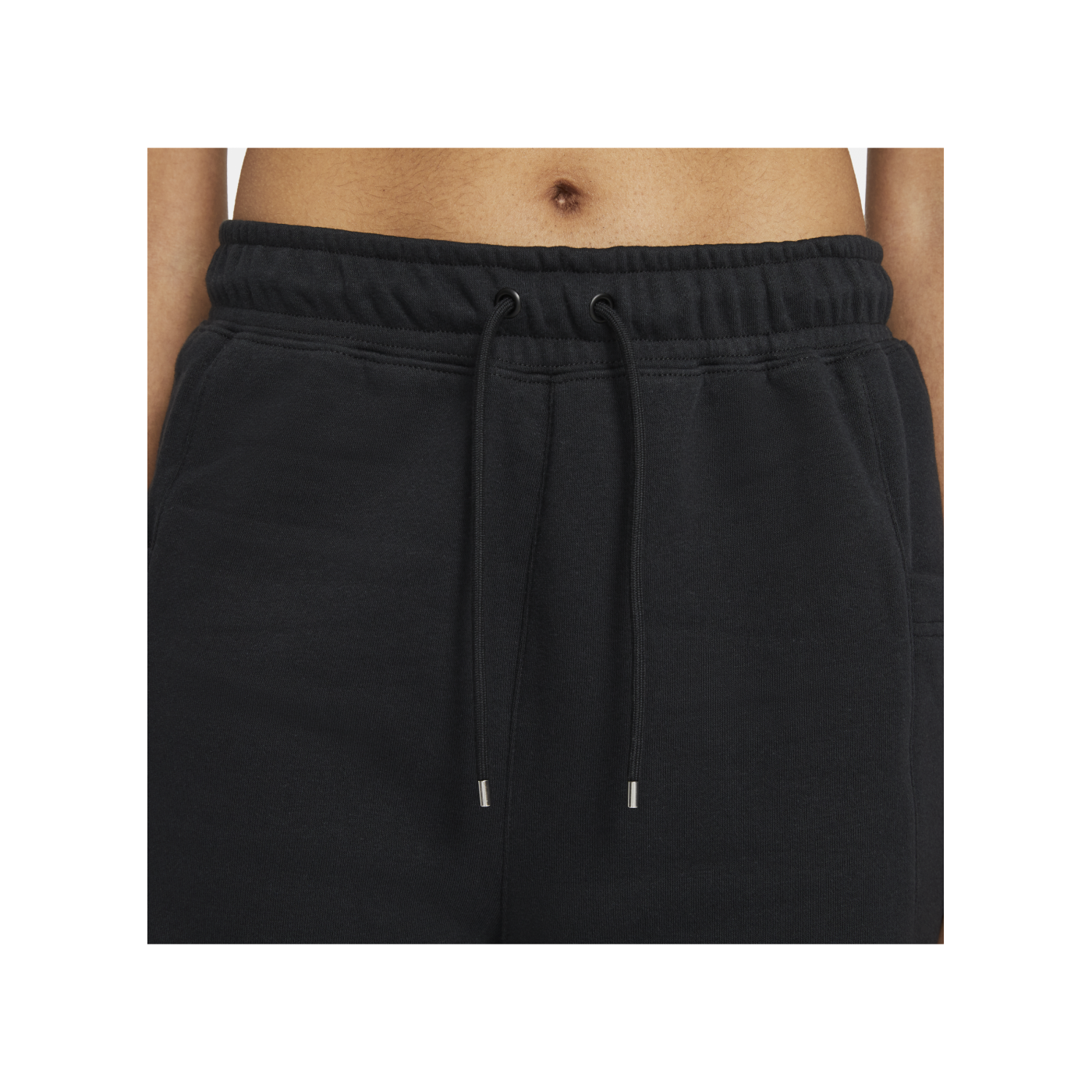 Nike Air Fleece Short Damen Schwarz Weiss F010