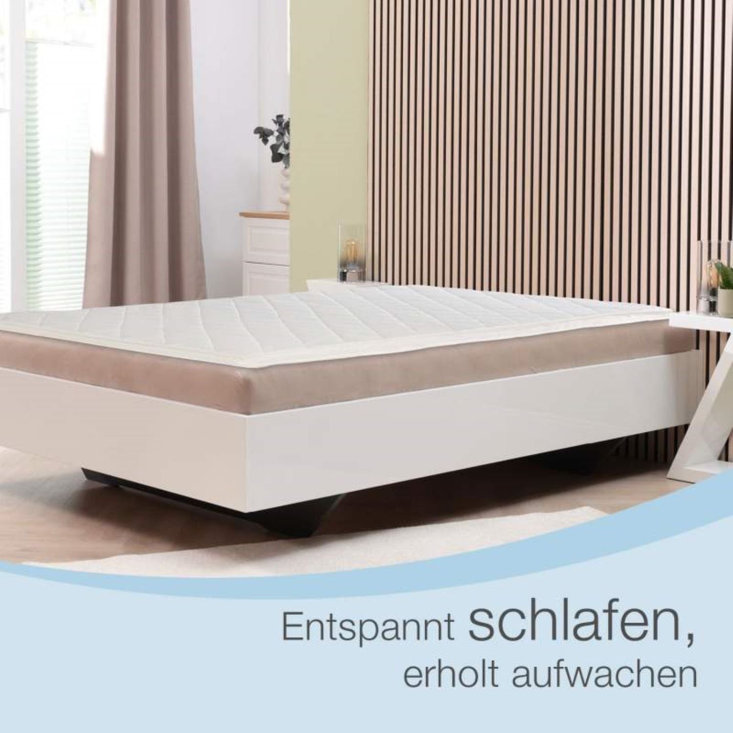Topper, Bestschlaf, 6 cm hoch, Komfortschaum