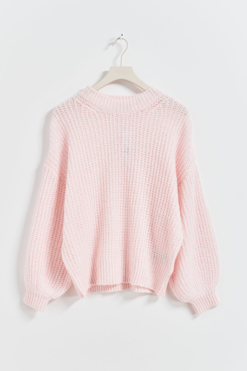 Chunky knitted sweater