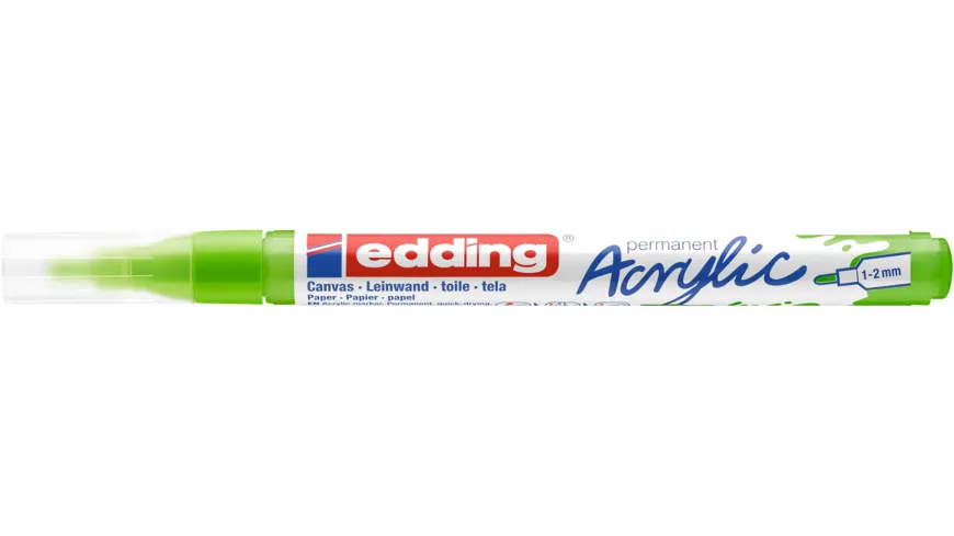 edding Acrylmarker 5300 fein gelbgrün gelbgrün