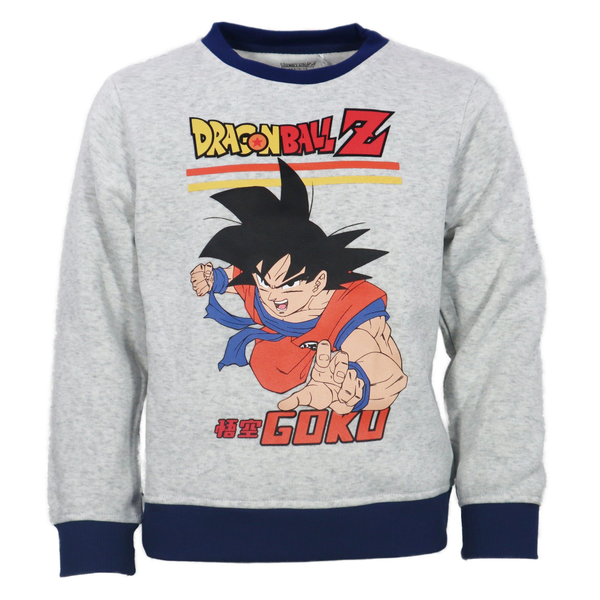 Dragon Ball Jogginganzug Anime Dragonball Goku Sporthose Hose Sweater Pulli, Gr. 104 bis 140