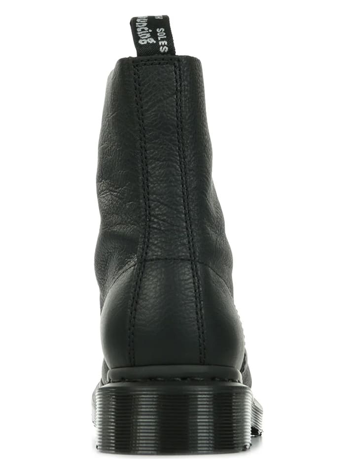 Dr. Martens Leder-Boots in Schwarz günstig kaufen